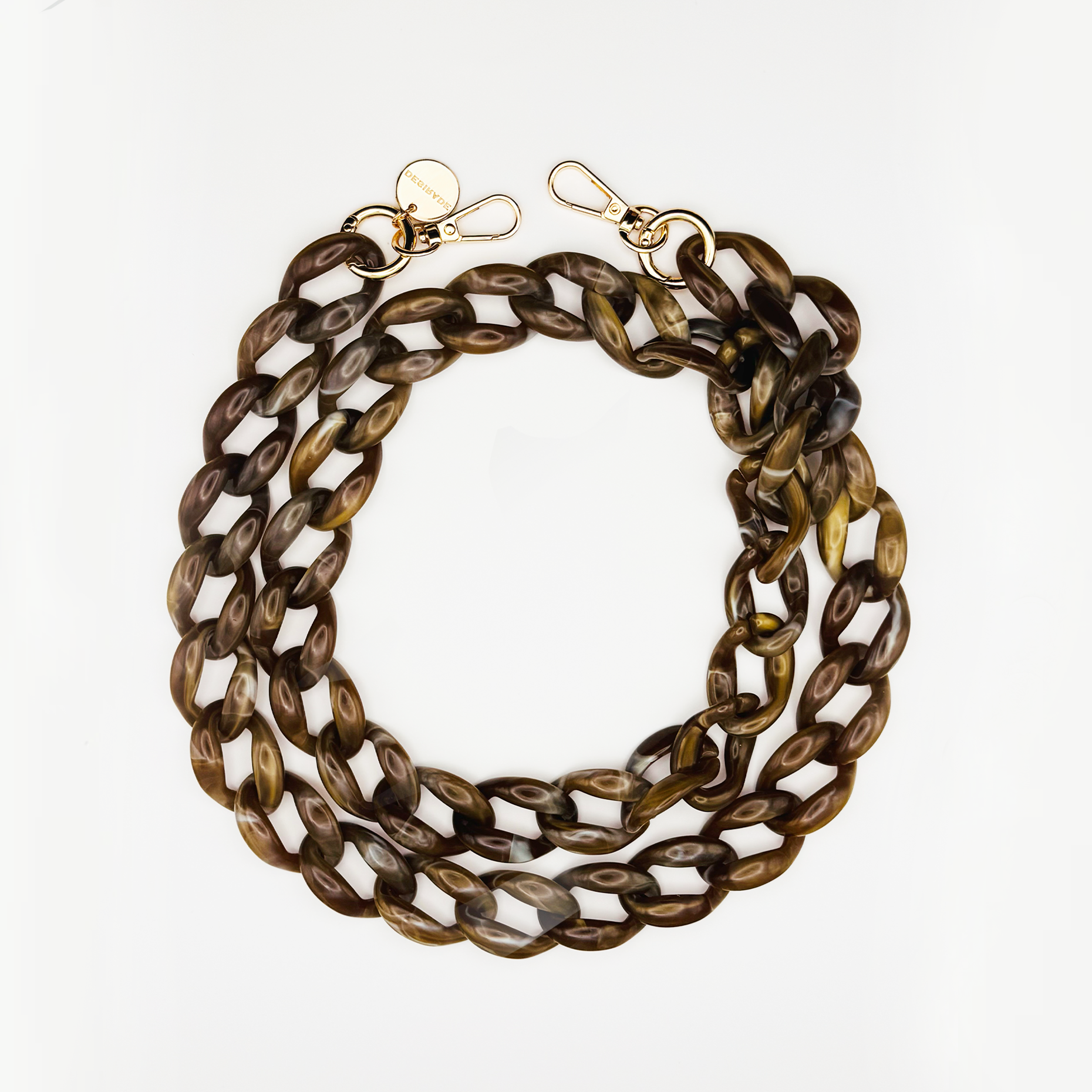 Chestnut Luxe – Crossbody Phone Strap