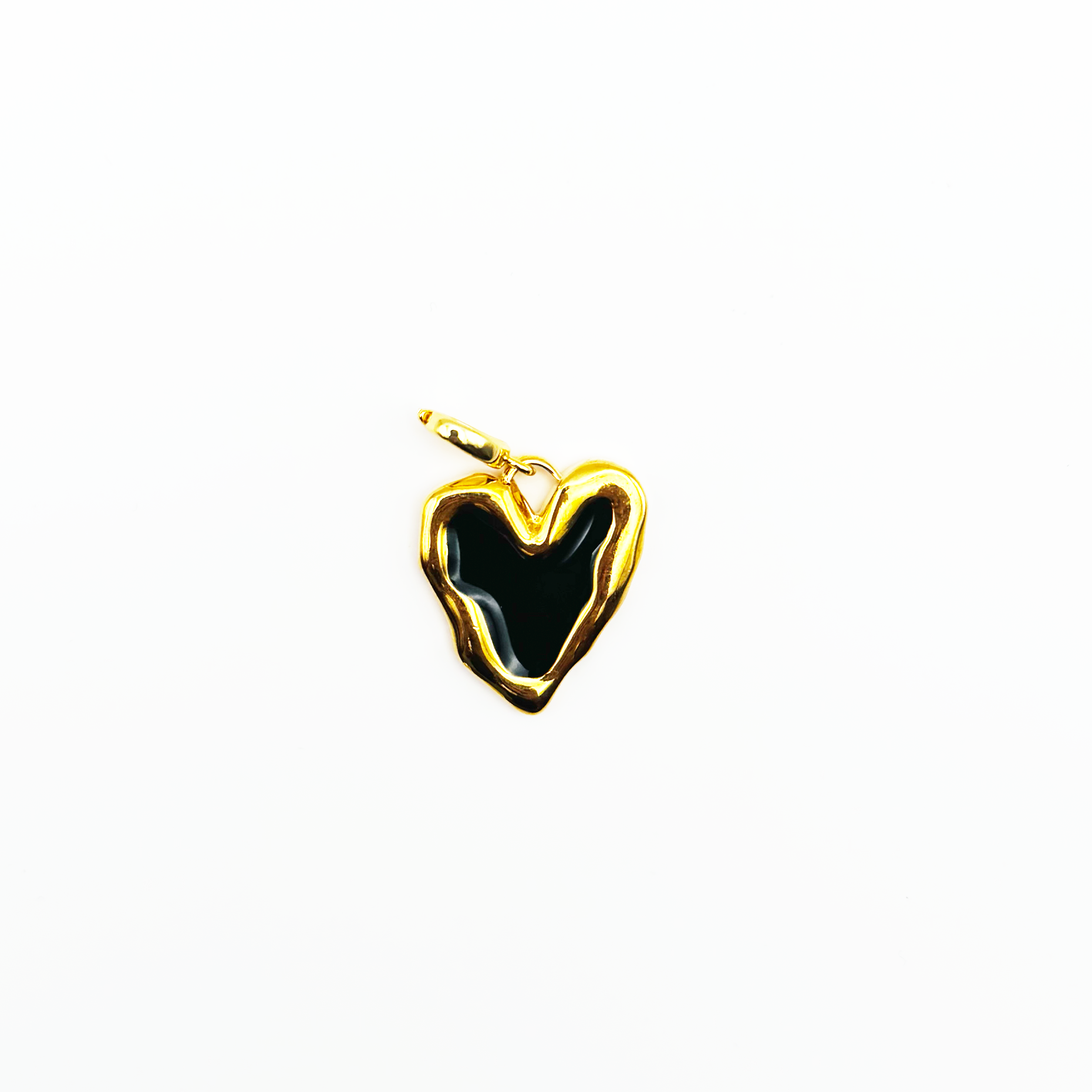 Black Heart Charm