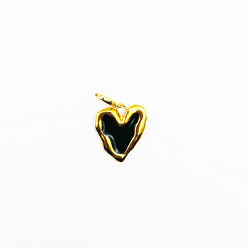 Black Heart Charm