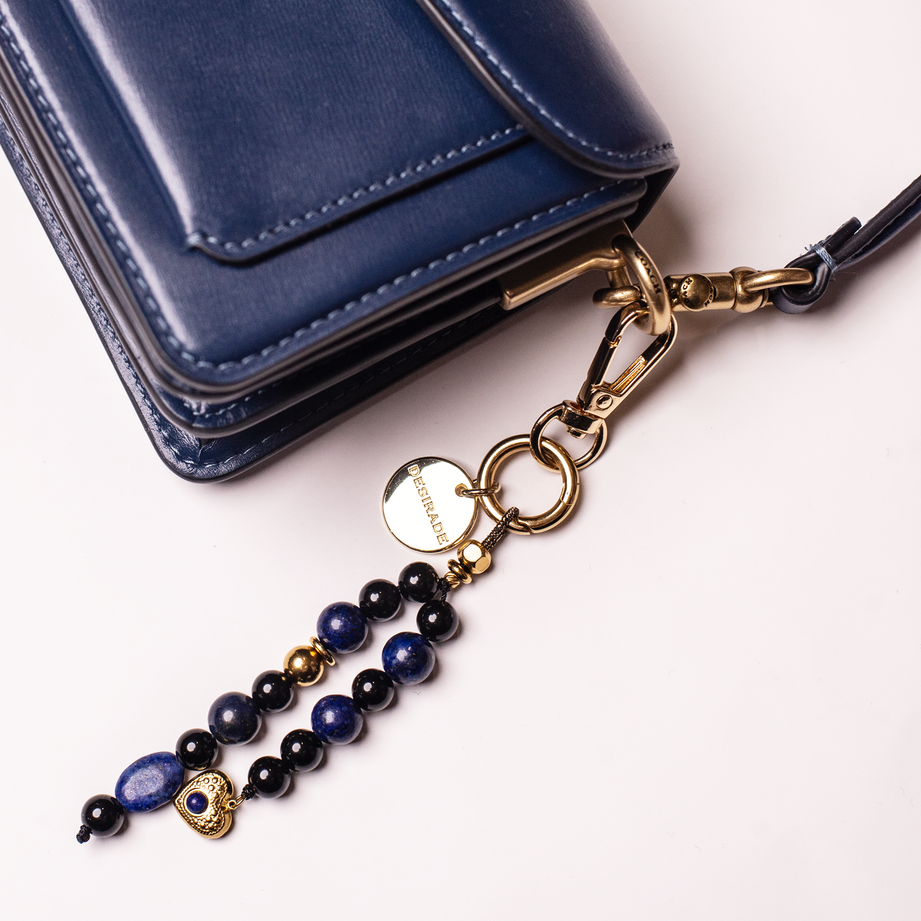 KARMEN NOTTE – Charm pentru geantă din pietre naturale