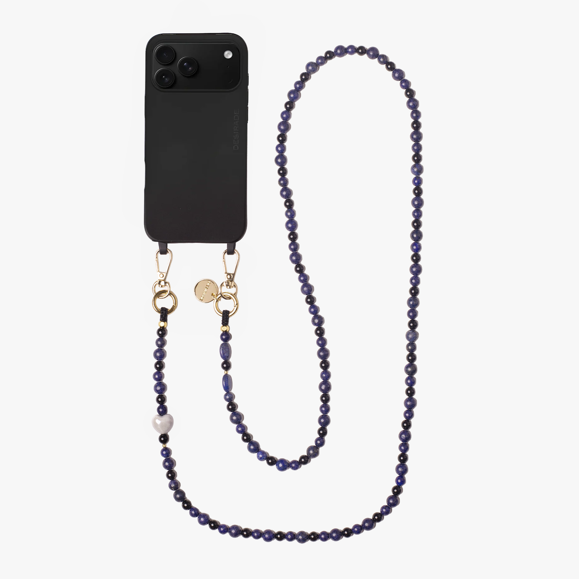 KARMEN NOTTE – Crossbody din pietre naturale pentru telefon 120 cm