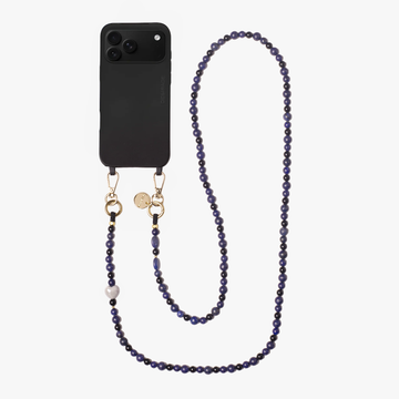 KARMEN NOTTE – Crossbody din pietre naturale pentru telefon 120 cm