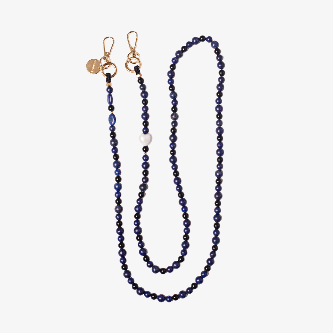 KARMEN NOTTE – Crossbody din pietre naturale pentru telefon 120 cm