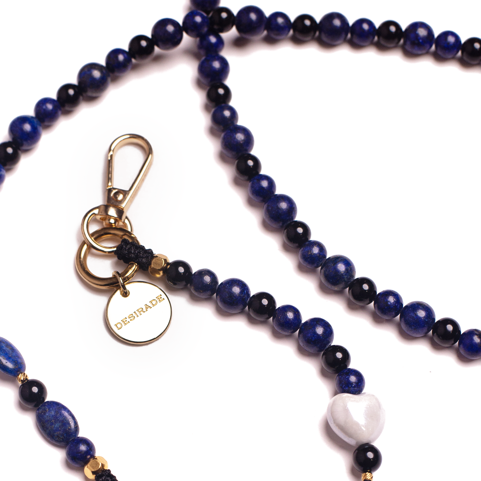 KARMEN NOTTE – Crossbody din pietre naturale pentru telefon 120 cm