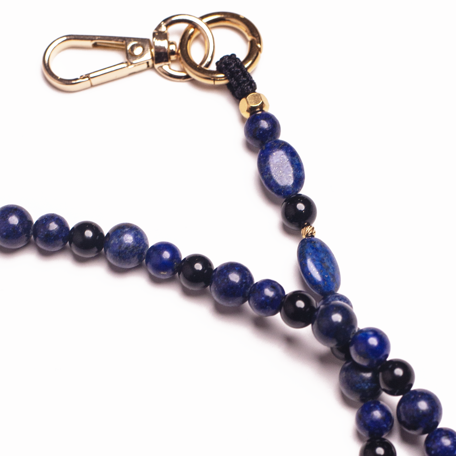 KARMEN NOTTE – Crossbody din pietre naturale pentru telefon 120 cm