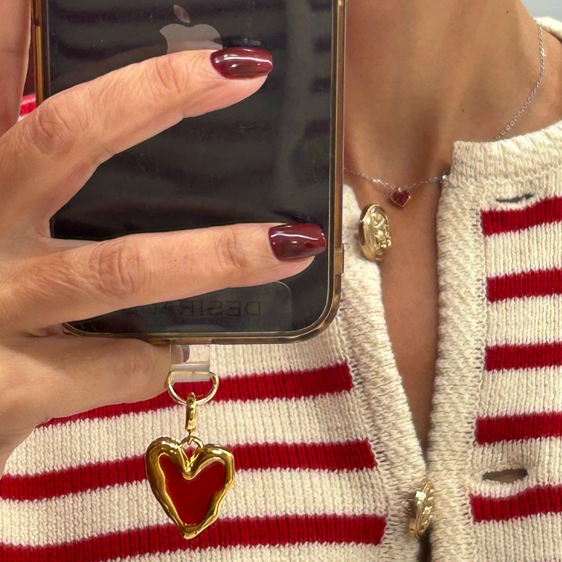 Heart of Gold: Adapter + Charm – 18K Edition