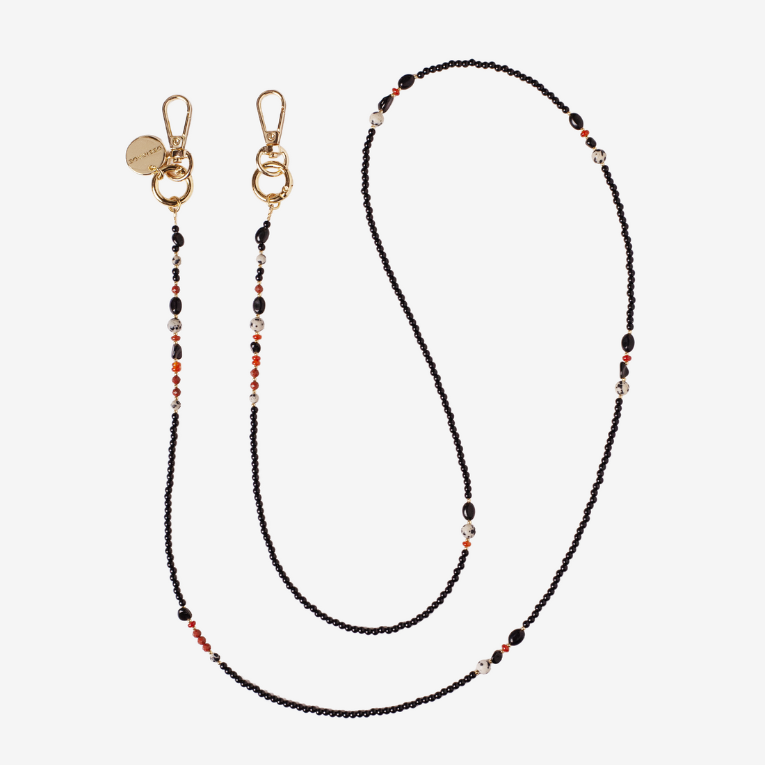 Eclipse Noir - Natural Stone Crossbody