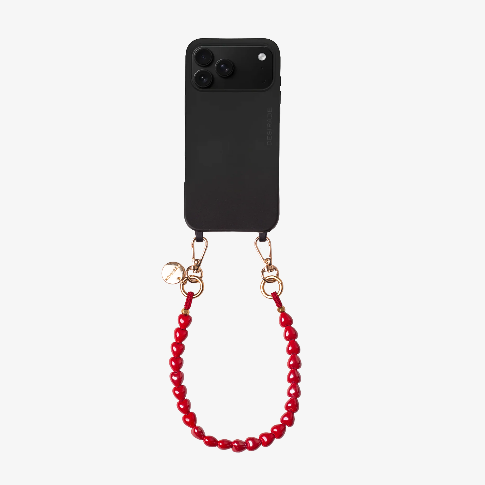 AMORE – Strap pentru telefon cu inimi din ceramică 32cm