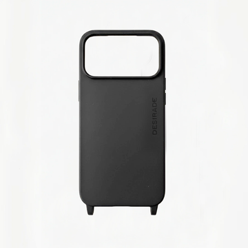 Desirade Matte Black – Black Silicone iPhone Case