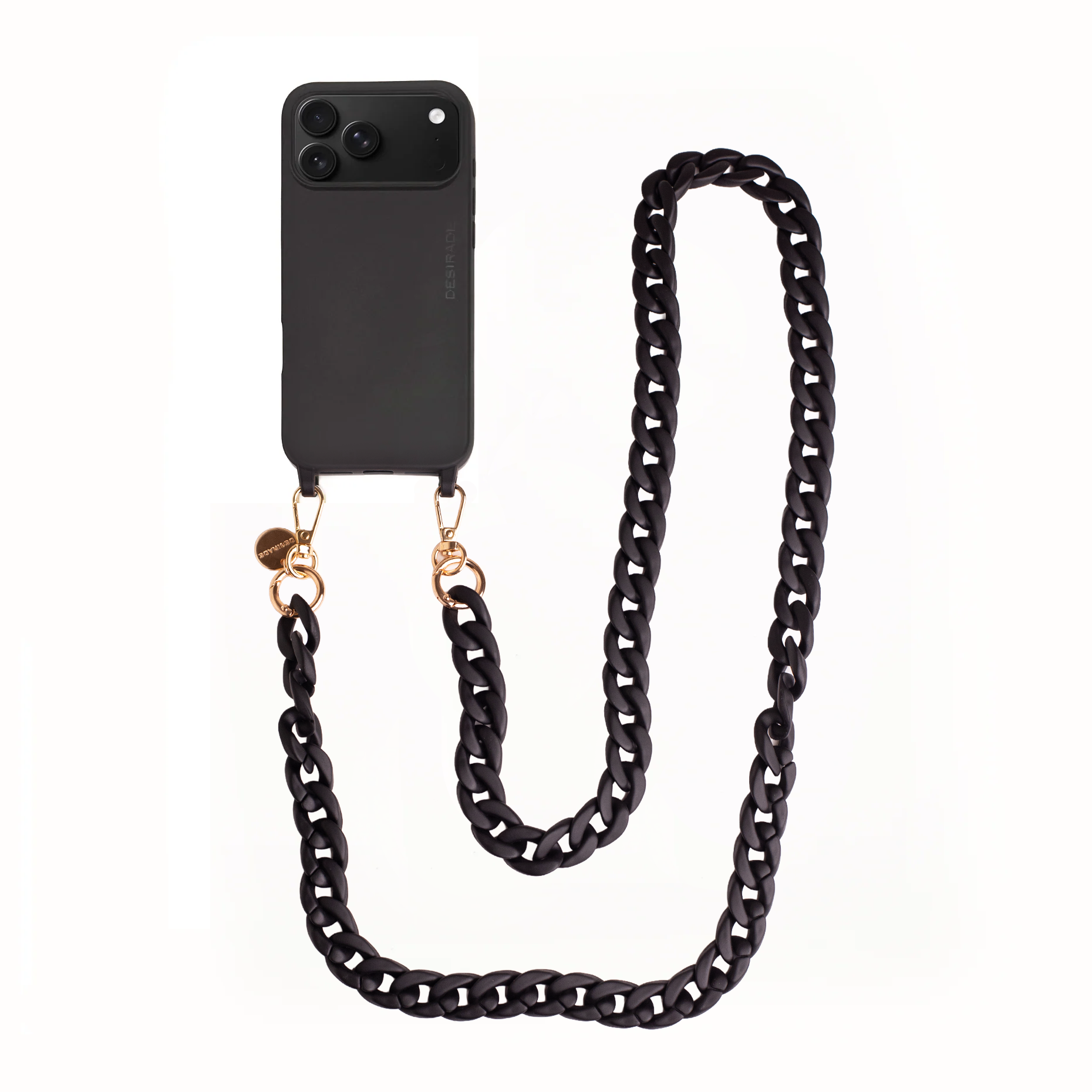 Midnight Gloss – Crossbody Phone Strap