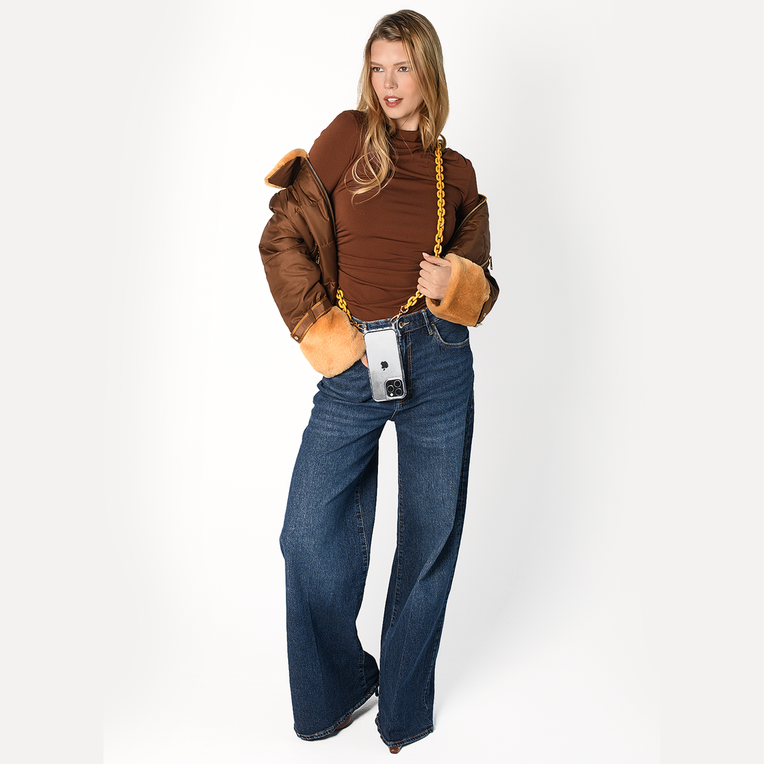 Golden Hour – Crossbody Phone Strap